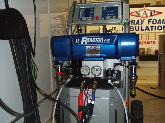 Click on image to see more information on the Graco E20 spray foam unit.
