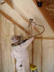 Because closed cell spray foam insulation is spray-applied, fully-adhered and seamless it also eliminates connective loops behind the insulation and therefore eliminates moisture.