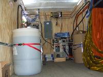 Rig complete with Graco H20-35 spray foam unit & sprayfoam equipment.