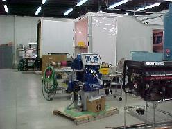 NAP specializes in integrating equipment into trucks and trailers, the facility located in Lapeer stocks sprayequipment by Graco Gusmer and Glascraft, along with generators, compressors, trailers, trucks, and Closed-cell foam in drums.