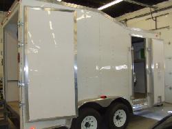 North American Processing will install your Graco H-40 spray foam proportioning unit in a 14' Sprintback thermal broke trailer.