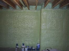 Performance of Spray Foam Thermal Insulation on the Exterior of Basement Walls