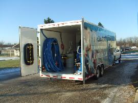 Graco Fresh Air System Hose Rack for 310' of air supply hose.