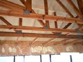 Closed-cell spray foam insulation offers superior performance in resisting moisture transmission and condensation. Moisture in the home can damage woodwork and drywall and can even lead to the growth of mold.