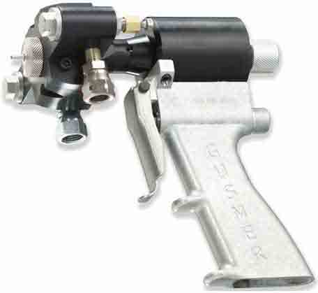 Graco Gap Pro gun used for spray foam gun application.